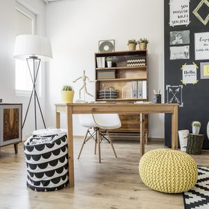 5 pomysłów na aranżację biura w domu