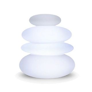 Lampa ogrodowa BALANS biała - LED, wbudowana bateria    New Garden to hiszpańska marka specjalizująca się w wyjątkowych meblach i oświetleniu wykonanym...