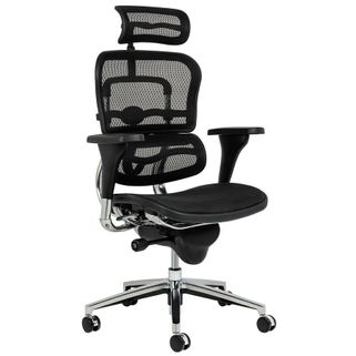 Fotel biurowy ERGOHUMAN - czarny  Fotel biurowy Ergohuman kryje w sobie pełen zakres funkcji ergonomicznych i szereg innowacyjnych rozwiązań. Fotel...