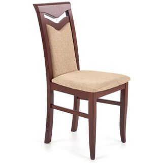 Wymiary:  - szerokość 44 cm - głębokość 53 cm - wysokość 96 cm - wysokość siedziska 47 cm   Materiał:  - drewno lite bukowe  - tkanina Jazz 2...