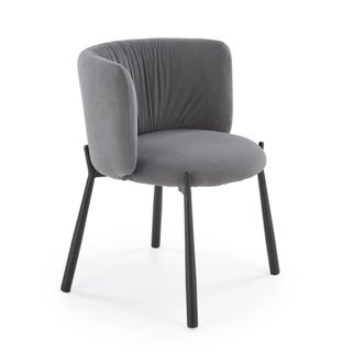 Popielate krzesło welurowe K531 to idealny wybór dla tych, którzy poszukują eleganckich, a zarazem wygodnych rozwiązań do swojego domu. Ze swoim...