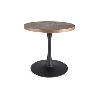 Stół okrągły z jedną nogą na talerzowej podstawie AMADEO 80 cm Wymiary: - średnica: 80 cm - wysokość: 76 cm Materiał: - blat: mdf, okleina naturalna,...