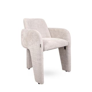 Krzesło tapicerowane LAUREN - beżowy Doskonały wybór dla tych, którzy cenią nowoczesny design. Tapicerka wykonana jest z przyjemnej w dotyku tkaniny Davis...