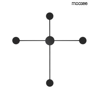Nowoczesny kinkiet wykonany z metalu w czarnym, matowym kolorze. Shadow można zawiesić również na suficie w formie plafonu. Okrągłe klosze skrywają...
