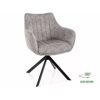 Krzesło obrotowe AZALIA Leo - czarny / ciemny beżowy Leo 04 Wymiary: - szerokość: 61 cm - głębokość: 58 cm- wysokość: 86 cm - szerokość siedziska:...