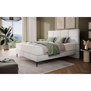 Łóżko z materacem CELINE 160x200 Wymiary: - długość: 216 cm - szerokość: 190 cm - wysokość: 127 cm - wysokość siedziska: 64 cm - wysokość nóżek:...