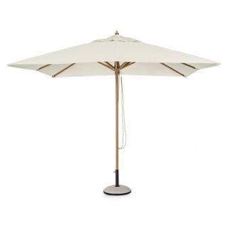 Parasol Eclipse ma ramę wykonaną z aluminium. Na ośmiu żebrach o wymiarach 20x30 mm rozpozciera się poliestrowa powłoka o grubości 235 gr/m2 z...