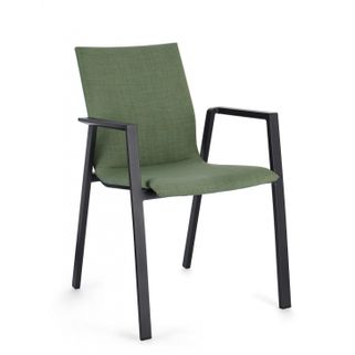 Krzesło Odeon Charc-Olive to nowoczesny mebel do ogrodu, hotelu, restauracji, kawiarni, na taras, na balkon. Rama krzesła jest aluminiowa malowana proszkowo...