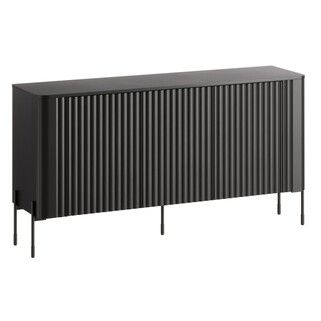 Komoda 3-drzwiowa ARIA 150 cm - czarny mat Stylowa, ponadczasowa i niezwykle funkcjonalna – komoda Aria w matowej czerni to propozycja dla osób ceniących...
