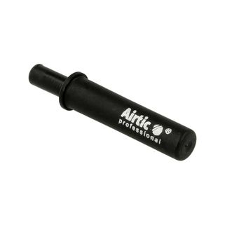 Hamulec pneumatyczny / stoper Airtic - czarny / fi 8 mm  Ciche i delikatne zamykanie szafek meblowych dzięki Airtic!   Amortyzator pneumatyczny...