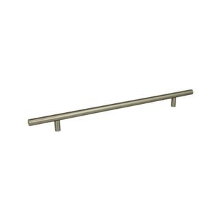 Reling RE10 - nikiel szczotkowany / rozstaw 256 mm   Wymiary: - długość całkowita: 356 mm - rozstaw otworów: 256 mm   Materiał: metal   Kolor pokrycia:...
