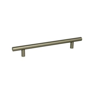 Reling RE10 - nikiel szczotkowany / rozstaw 160 mm   Wymiary: - długość całkowita: 220 mm - rozstaw otworów: 160 mm   Materiał: metal   Kolor pokrycia:...