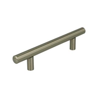 Reling RE10 - nikiel szczotkowany / rozstaw 96 mm   Wymiary: - długość całkowita: 156 mm - rozstaw otworów: 96 mm   Materiał: metal   Kolor pokrycia:...