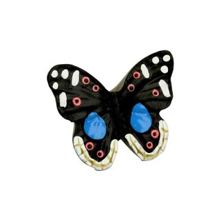Gałka BUTTERFLY H045-40 - wielokolorowy / 48 mm   Wymiary: - długość: 48 mm - wysokość: 30 mm   Materiał: tworzywo sztuczne   Kolor pokrycia:...
