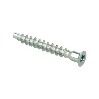 Konfirmat 6.4x50 metal ocynk biały 1sztuka REJTK01.0269.01.062   Materiał: stal ocynkowana Gniazdo imbusowe. Długość całkowita (z łbem): L=50mm  ...