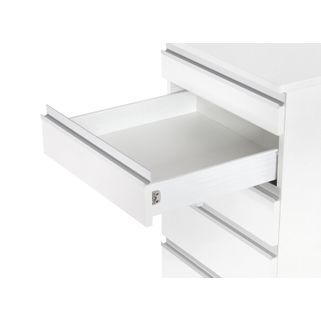 Szuflada frontowa Metal Box 35 cm / 8.6 cm - biały / częściowy wysuw   Zestaw boków i prowadnic Metal Box w kolorze białym. Produkowany do 6 długości...