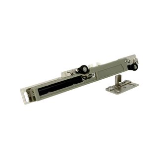 Samodomykacz prawy do drzwi przesuwnych Premium 75 o grubości 10 mm, 16 mm, 18 mm     Samodomykacz jest wykonany z ocynkowanego metalu. Jego montaż...