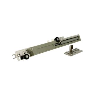 Samodomykacz lewy do drzwi przesuwnych Premium 75 o grubości 10 mm, 16 mm, 18 mm     Samodomykacz jest wykonany z ocynkowanego metalu. Jego montaż możliwy...