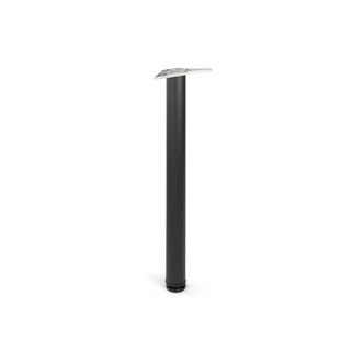 Noga z regulacją DN-710 - czarny mat / fi 60 mm / wys. 71 cm    Noga wykonana z metalu w kolorze czarnego matu z łatwością dopasuje się do wielu mebli w...