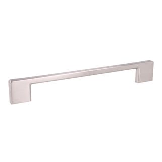 Uchwyt UN73 - nikiel szczotkowany / rozstaw 160 mm   Wymiary: - długość całkowita: 194 mm - rozstaw otworów: 160 mm   Materiał: metal   Kolor pokrycia:...