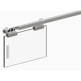 Zestaw HERKULES GLASS HG20 do 1 drzwi szklanych / dł. 200 cm / 100 kg    Zestaw HERKULES GLASS HG20 do 1 sztuki drzwi szklanych przesuwnych,...