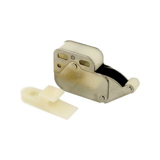 Zatrzask Siso MINI LATCH - biały    Mini Latch — automatyczny zatrzask sprężynowy typu wciśnij/otwórz. Dzięki sprężynie i rolce znajdującej się w...