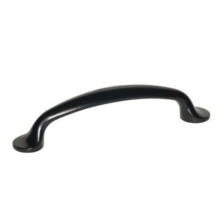 Uchwyt 2342 - czarny półmat / rozstaw 96 mm   Wymiary: - długość: 125 mm - rozstaw otworów: 96 mm   Materiał: metal   Kolor pokrycia: czarny półmat...