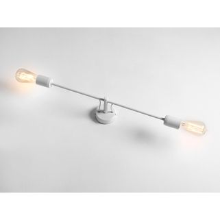 Lampa ścienna TWIGO WALL 2 L - biały   Kolekcja lamp Twigo to spełnienie marzeń szalonego projektanta, który dobrze wiedział, co robi. Zadziorność...