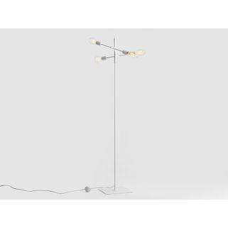 Lampa podłogowa TWIGO FLOOR 4 - biały   Kolekcja lamp Twigo to spełnienie marzeń szalonego projektanta, który dobrze wiedział, co robi. Zadziorność...