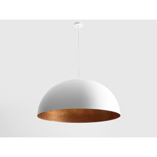 Lampa wisząca LORD 90 - miedziano-biały   Tytuł lorda kojarzy się z tradycją i elitarnością. Czy zatem lord może być choć trochę nowoczesny? Jasne,...