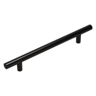Reling RE10 - czarny mat / rozstaw 192 mm   Wymiary: - długość całkowita: 272 mm - rozstaw otworów: 192 mm   Materiał: metal   Kolor pokrycia: czarny...