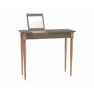 MAMO to modernistyczna toaletka inspirowana stylem skandynawskim zachwycająca lekką naturalną formą. Mebel posiada schowek z lusterkiem ukryty pod panelem...