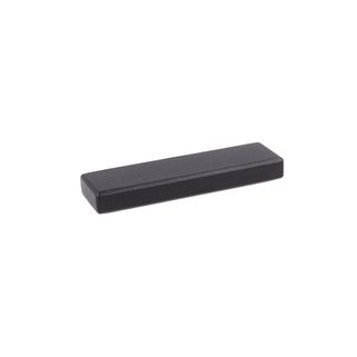 Uchwyt 2891 - czarny struktura / rozstaw 64 mm   Wymiary: - długość całkowita: 75 mm - szerokość profilu: 20 mm - rozstaw otworów: 64 mm   Materiał:...