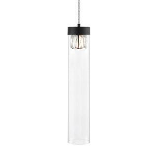 Lampa wisząca GEM P0389-01D-P7AC - czarny mat   Seria Gem wyróżnia się prostą formą i szklanymi kloszami o cylindrycznym kształcie. Różnorodność...