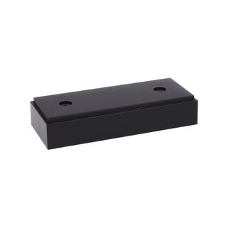 Nóżka prostokątna K160 - czarny mat / wys. 2 cm    Stopka do mebli w kolorze czarnego matu będzie znakomitym rozwiązaniem do praktycznie wszystkich...