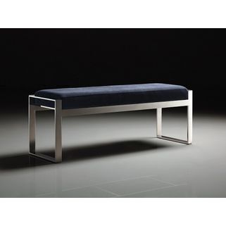 Stylowa ława w której projekcie połączono stal i skórę tworząc wyjątkowo elegancki model. Funkcjonalny mebel możesz ustawić w salonie, przedpokoju ale...