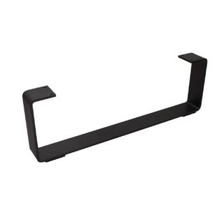 Noga meblowa NS37 Czarny Mat H=120 mm Szerokość 370 mm Wykonana ze stali w pokryciu czarny mat, malowana proszkowo.