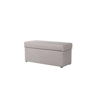 Wymiary: - szerokość: 100 cm - głębokość: 40 cm - wysokość: 45 cm Wykonanie: - obicie: tkanina - nóżki: tworzywo sztuczne Właściwości: - szeroki...