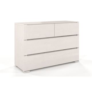 Komoda z 4 szufladami Skandica SPARTAKomoda SPARTA wspiera się na subtelnych, ale niezwykle mocnych nogach, które dbają o jej stabilność. Narożniki nóg i...