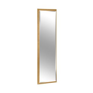 Nowoczesne lustro w oprawie wykonanej za pomocą techniki pozłotniczej, pokrytej płatkami metalu w kolorze złota. Minimalistyczny i uniwersalny design...