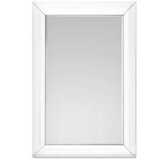 Nowoczesne, eleganckie lustro wykonane z giętego, fazowanego szkła w klasycznym białym kolorze. Minimalistyczny design sprawia, że ten model będzie...