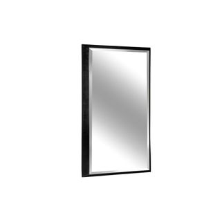 Nowoczesne lustro w czarnej, stylowej oprawie. Minimalistyczny i uniwersalny design sprawia, że ten model będzie doskonałym elementem dekoracyjnym we...