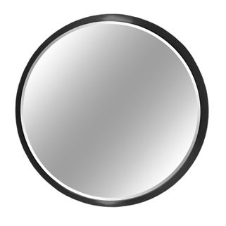 Okrągłe czarne lustro, które będzie rewelacyjną ozdobą w salonie, holu czy nad wezgłowiem łóżka. Oprawa została wykonana z materiału mdf, następnie...