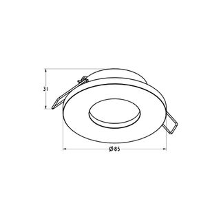 Lampa spot CHIPA ARGU10-034-N - czarny   Zuma Line Technic to funkcjonalne oświetlenie punktowe do wnętrz, wyróżniające się minimalistycznym designem....