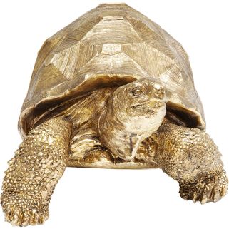 Wymiary: - szerokość: 40 cm - głębokość: 60 cm - wysokość: 32 cm   Waga: 11 kg   Materiał: polirezyna   Kolor: złoty
