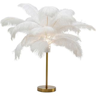 Ta lampa zachwyca modnym motywem piór i może być prezentowana na wiele różnych sposobów: w stylu wnętrza romantycznego, efektownego i eleganckiego lub w...
