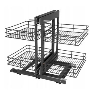 Cargo Magic Corner Lewy MAXIMA CLASSIC 120 cm + prowadnica Rejs - lakier grafit   Cargo Magic Corner MAXIMA CLASSIC to idealne rozwiązanie do przechowywania w...