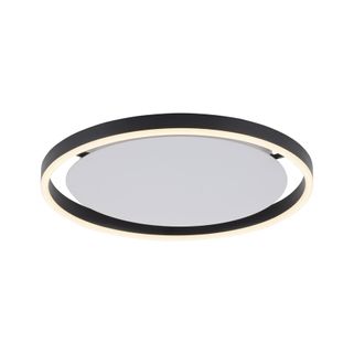 Lampa sufitowa RITUS 15391-13 - antracyt   Wymiary: - średnica: 39,3 cm - wysokość: 5,3 cm   Materiał: - żelazo - guma   Kolor: antracyt   Źródło...