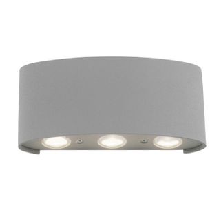 Kinkiet CARLO 9488-21 - srebrny   Wymiary: - szerokość: 17 cm - głębokość: 4 cm - wysokość: 8 cm   Materiał: - aluminium - plastik   Kolor: srebrny...