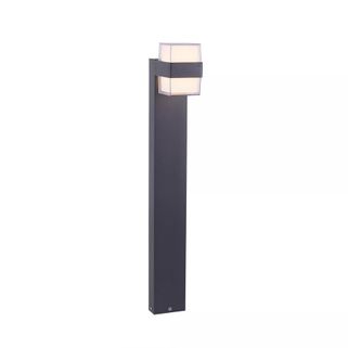 Lampa ogrodowa CARA 9481-13 - antracyt     Wymiary: - szerokość: 15 cm - głębokość: 9,5 cm - wysokość: 75 cm   Materiał: - żelazo - plastik  ...